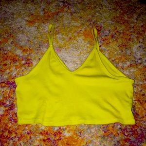 This is a nice light green crop top